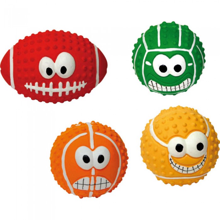 Croci игрушка для собак "Мяч с улыбкой" 7,5 см