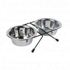 Trixie Eat on Feet стойка с 2 мисками для собак 2 шт. 0,45 л/12 см