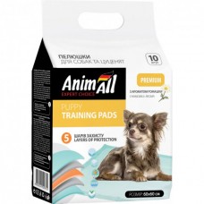AnimAll Puppy Training Pads пелюшки для собак та цуценят з ароматом ромашки 60×60 см 10 шт