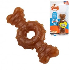 Nylabone Puppy Chew Ring Bone игрушка для щенков мини пород с ароматом курицы 9,5см