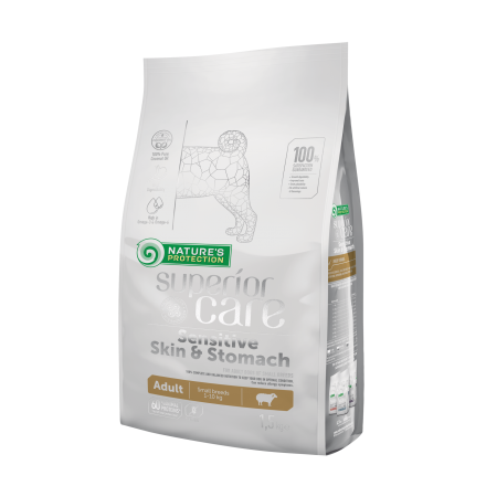 Nature's Protection Superior Care Sensitive Skin & Stomach сухий корм для собак малих порід 1,5 кг