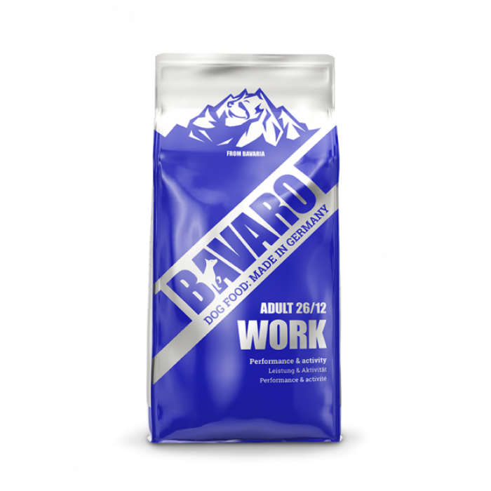 BAVARO Work сухой корм для рабочих собак с интенсивной нагрузкой 18 кг