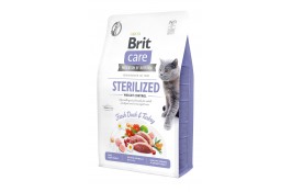 Brit Care Cat GF Sterilized Weight Control,  2кг (контроль ваги для стерелізованих)