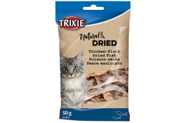 Trixie лакомство для котов рыбка сушёная 50гр.