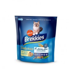 Brekkies Cat Delice Fish сухий корм для дорослих котів з рибою 0,9 кг
