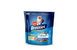 Brekkies Cat Delice Fish сухий корм для дорослих котів з рибою 0,9 кг