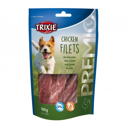 Trixie PREMIO Chicken Filets лакомство для собак с куриным филе 100гр