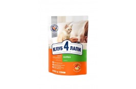 Club 4 Paws Premium Kitten Chicken сухой корм для котят с курицей 0,3 кг