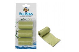 Croci ECO Bags пакеты для уборки за собаками (зеленые) 3 рулона х 20 шт.