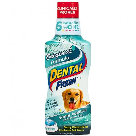 SynergyLabs Dental Fresh средство от зубного налета и запаха из пасти собак и кошек 237 мл