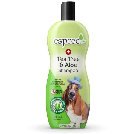 Еspree Tea Tree & Aloe шампунь с маслом чайного дерева и алоэ вера для собак 591 мл