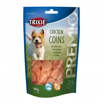 Trixie PREMIO Chicken Coins лакомство для собак куриные монетки 100гр