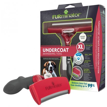 FURminator Short Hair фурминатор для собак гигантских пород с короткой шерстью размер XL