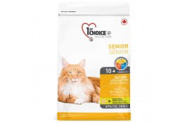 1st Choice Senior Mature Less Aktiv сухой корм для котов пожилого возраста 5,44 кг