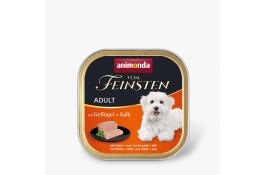 Animonda Vom Feinsten Adult with Poultry + Veal вологий корм з птицею для собак 150 г