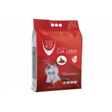 VanCat Unscented бентонитовый наполнитель для котов без аромата 15 кг