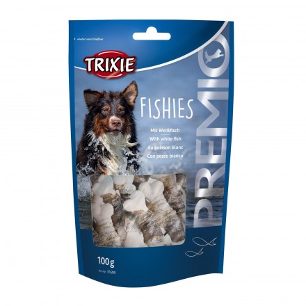 PREMIO Fishies лакомство для собак косточка с рыбой 100гр
