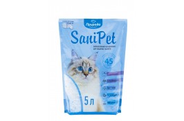 SANI PET силикагелевый наполнитель для котов без аромата 5л