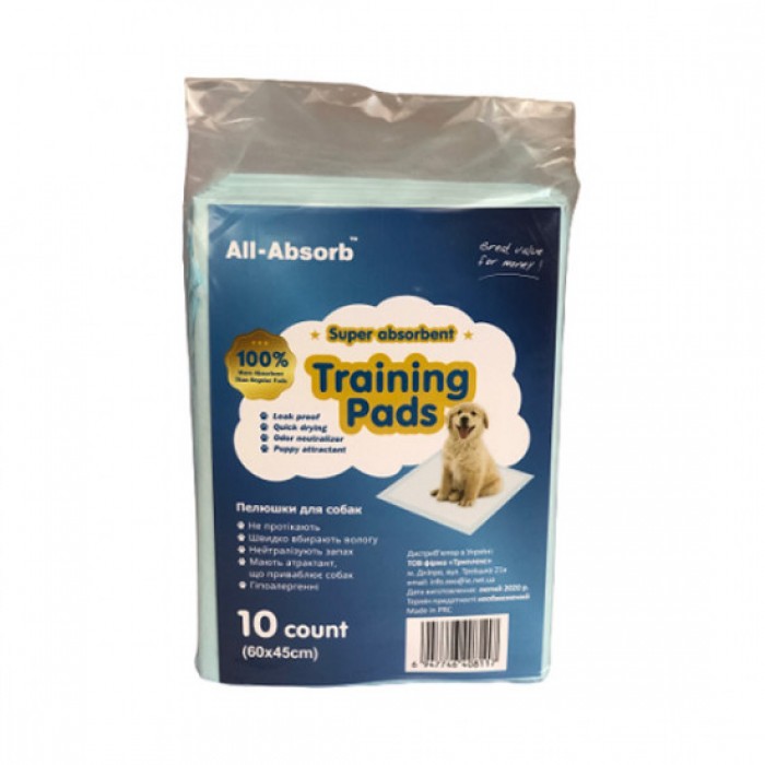 All-Absorb Basic Japanese style пеленки для собак 60х45 см 10 шт