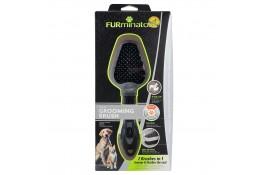 FURminator двухсторонняя расчёска-щётка для кошек и собак разных пород