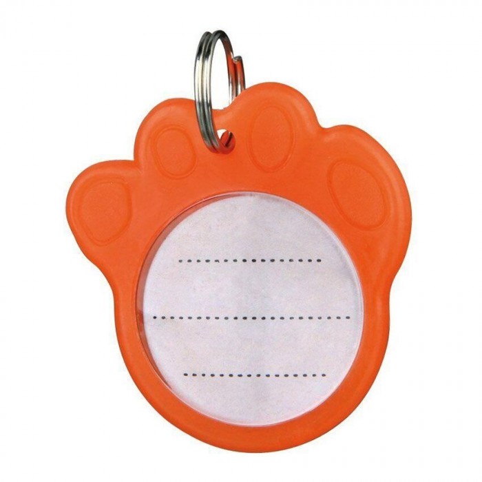 Trixie медальйон-адресник с флуоресцентным покрытием d=3,5 см