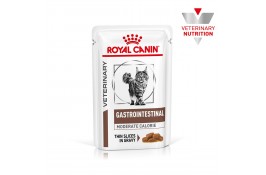 ROYAL CANIN GASTRO-INTESTINAL MODERATE CALORIE CAT вологий корм для котів 85г