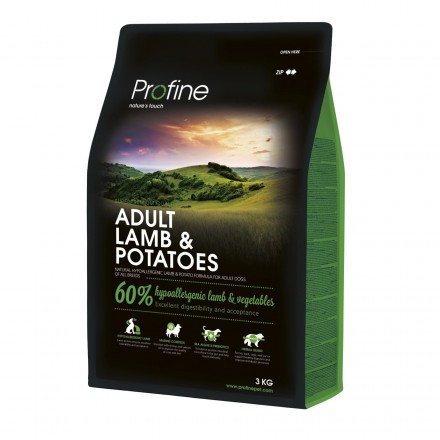 Profine Adult Lamb сухой корм для всех пород с ягненком 3 кг