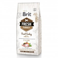 Brit Fresh Turkey with Pea Light Fit & Slim Adult з індичкою та горошком 12 kg