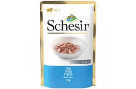 Schesir Tuna вологий корм для дорослих котів з тунцем в желе 85 г