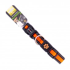 GimDog Alfresco ошейник из двойного неопрена для собак крупных и гигантских пород (оранжевый) L-XL