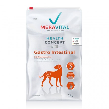 MERA MVH Gastro Intestinal сухой корм для собак при расстройствах пищеварения 3кг