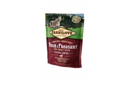 Carnilove Cat Hairball Controll з качкою і фазаном для виведення шерсті 0,4 kg