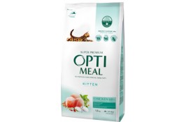 Optimeal Kitten Chicken сухий корм для кошенят з куркою 4 кг