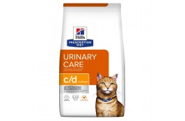 Hill's PD c/d Feline Multicare Urinary Care Chicken при заболеваниях мочевыделительной системы котов 0,4 кг