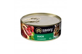 Savory Cat Can Adult для привередливых котов Утка 100g