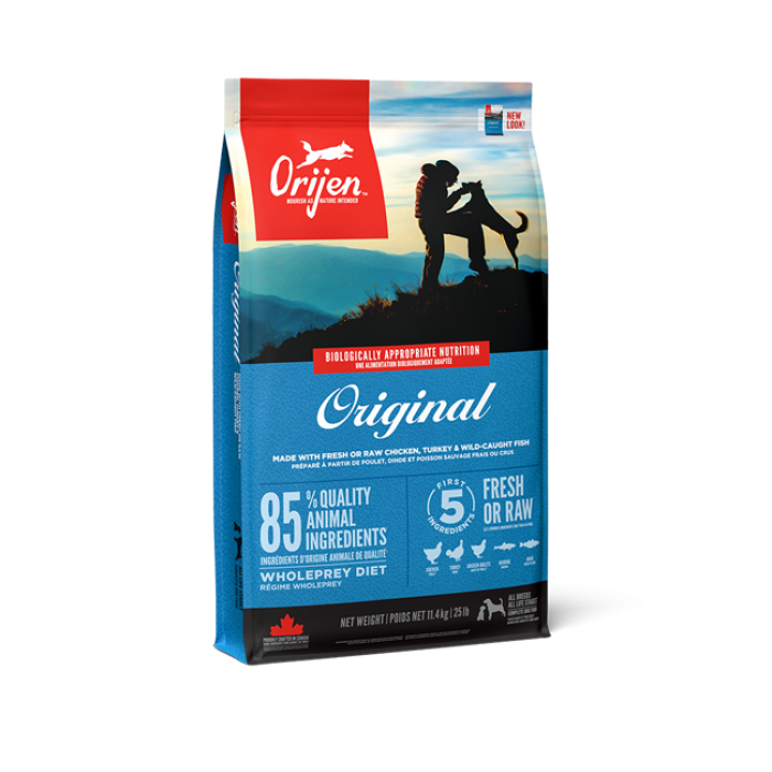 Orijen Original Dog сухий корм для собак з куркою та індичкою 11,4 кг