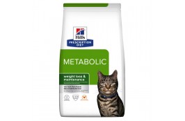 Hill's Prescription Diet Metabolic сухой корм для контроля и снижения веса кошек с курицей 1,5 кг