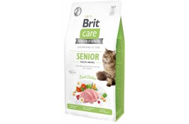 Brit Care Cat GF Senior Weight Control, 7кг (контроль ваги для дорослих котів)