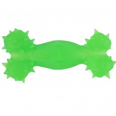 AGILITY игрушка для собак косточка с отверстием (зеленая) 15 см