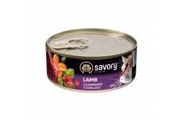 Savory Cat Can Adult Sterilised з ягням 100g