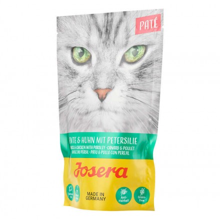 Josera Pate паштет з куркою, качкою та петрушкою для котів 85 г*16шт