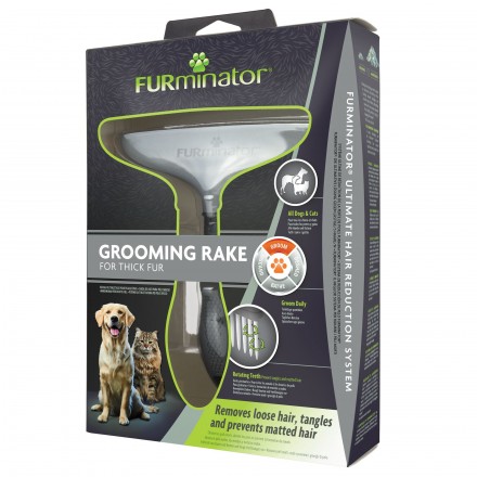 FURminator гребень с вращающимися зубцами для кошек и собак разных пород