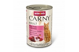 Animonda Carny Adult Beef, Turkey + Shrimps влажный корм с говядиной, индейкой и креветками для кошек 400 г