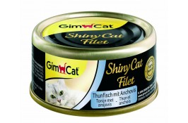 GimCat Shiny Cat Filet тунець та анчоус 70g