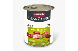 Animonda GranCarno Adult Beef + Rabbit with Herbs вологий корм з яловичиною, кроликом і травами для собак 800 г