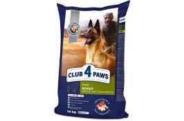 Club 4 Paws Premium Adult Scout Large & Medium сухой корм для собак больших и средних пород 14 кг