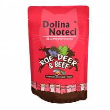 Dolina Noteci Superfood влажный корм с косулей и говядиной для кошек 85 г