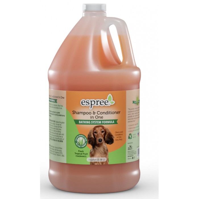 Еspree Shampoo & Conditioner in One шампунь-кондиционер 2в1​ для собак 3,79 л