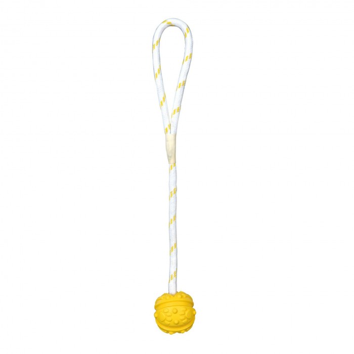 Trixie игрушка для собак мяч апортировочный плавающий 7 см/35 см