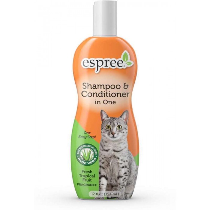 Espree Shampoo'N Conditioner In One for Cats шампунь-кондиционер для кошек 355 мл